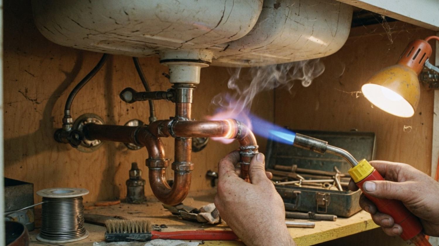 Inside the shop